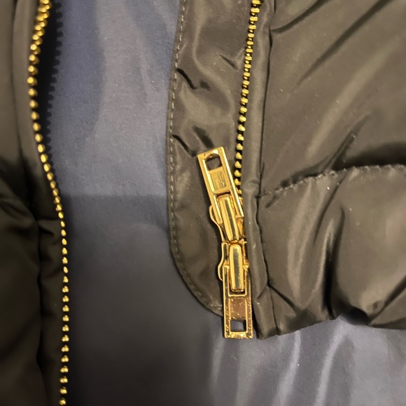 MIU MIU Down Puffer Jacket Coat in Black Size IT 44 / US 8 - Picture 10 of 11